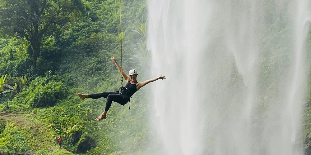 Sipi Falls Abseiling Experience